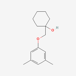 molecular formula C15H22O2 B13352138 1-((3,5-Dimethylphenoxy)methyl)cyclohexan-1-ol 