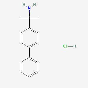 2-([1,1'-Biphenyl]-4-yl)propan-2-amine hydrochloride