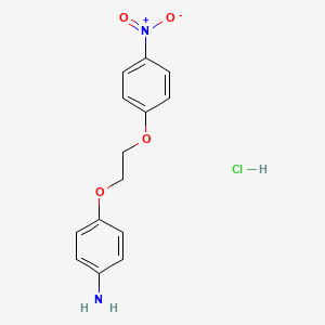 4-(2-(4-Nitrophenoxy)ethoxy)aniline hydrochloride