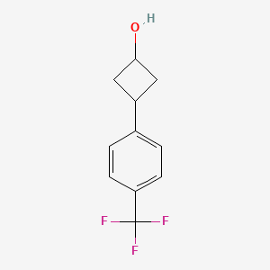 trans-3-(4-(Trifluoromethyl)phenyl)cyclobutanol