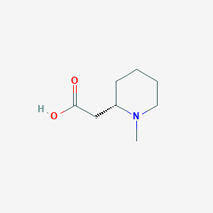 (S)-2-(1-Methylpiperidin-2-yl)acetic acid