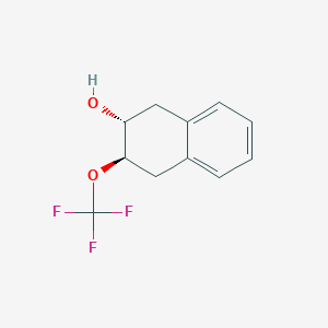 (2R,3R)-3-(Trifluoromethoxy)-1,2,3,4-tetrahydronaphthalen-2-ol