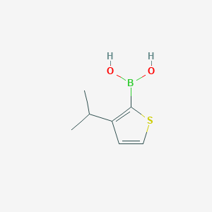 molecular formula C7H11BO2S B13352296 (3-Isopropylthiophen-2-yl)boronic acid 