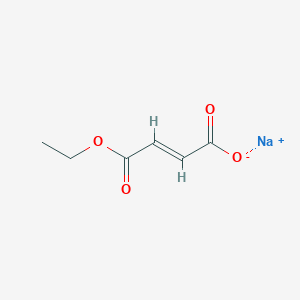 Sodium (E)-4-ethoxy-4-oxobut-2-enoate