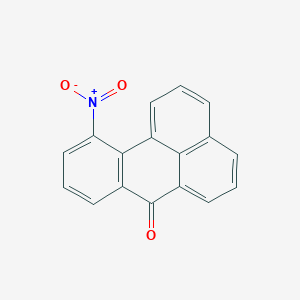 molecular formula C17H9NO3 B13352442 11-Nitro-7H-benzo[de]anthracen-7-one 