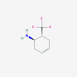 (1R,6R)-6-(Trifluoromethyl)cyclohex-3-en-1-amine