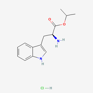 molecular formula C14H19ClN2O2 B13352523 L-Tryptophan Isopropyl Ester Hydrochloride 