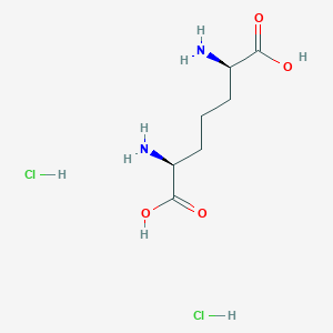 rel-(2R,6S)-2,6-Diaminoheptanedioic acid dihydrochloride