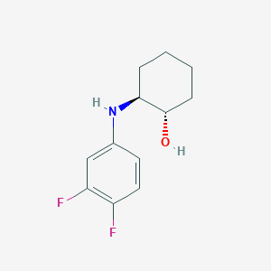 (1S,2S)-2-((3,4-Difluorophenyl)amino)cyclohexan-1-ol