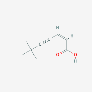 (Z)-6,6-dimethylhept-2-en-4-ynoic Acid