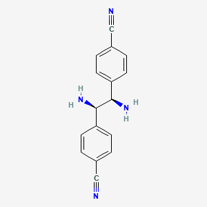 4,4'-((1R,2R)-1,2-Diaminoethane-1,2-diyl)dibenzonitrile