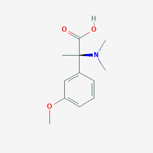 (R)-2-(Dimethylamino)-2-(3-methoxyphenyl)propanoic acid