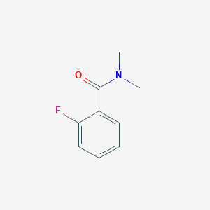 B1335278 Benzamide, 2-fluoro-N,N-dimethyl- CAS No. 2586-34-7