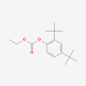 molecular formula C17H26O3 B13352786 2,4-Di-tert-butylphenyl ethyl carbonate 