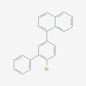 1-(6-Bromo-[1,1'-biphenyl]-3-yl)naphthalene