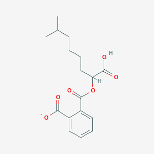 2-(((1-Carboxy-6-methylheptyl)oxy)carbonyl)benzoate