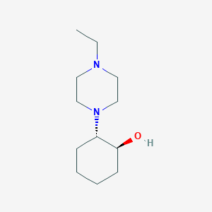 (1S,2S)-2-(4-ethylpiperazin-1-yl)cyclohexan-1-ol