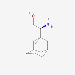 molecular formula C12H21NO B13352881 (S)-2-(Adamantan-1-yl)-2-aminoethanol 