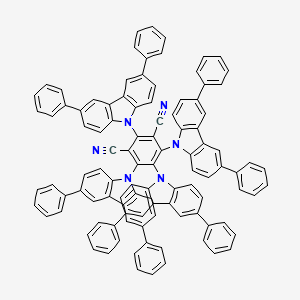 2,4,5,6-Tetrakis(3,6-diphenyl-9H-carbazol-9-yl)isophthalonitrile