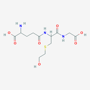 N5-(1-((Carboxymethyl)amino)-3-((2-hydroxyethyl)thio)-1-oxopropan-2-yl)glutamine