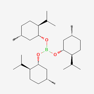 molecular formula C30H57BO3 B13352992 Menthyl borate CAS No. 635-20-1