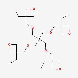 molecular formula C29H52O8 B13353022 3,3'-(((2,2-Bis(((3-ethyloxetan-3-yl)methoxy)methyl)propane-1,3-diyl)bis(oxy))bis(methylene))bis(3-ethyloxetane) 