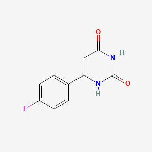 molecular formula C10H7IN2O2 B13353109 6-(4-iodophenyl)pyrimidine-2,4(1H,3H)-dione 