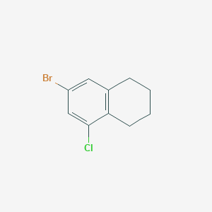 7-Bromo-5-chloro-1,2,3,4-tetrahydronaphthalene