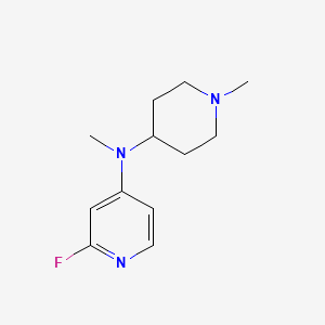 2-Fluoro-N-methyl-N-(1-methylpiperidin-4-yl)pyridin-4-amine