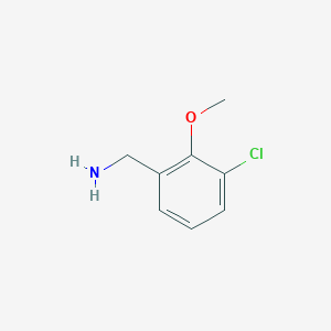 (3-Chloro-2-methoxyphenyl)methanamine