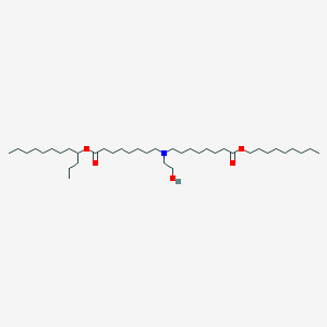 Dodecan-4-yl 8-((2-hydroxyethyl)(8-(nonyloxy)-8-oxooctyl)amino)octanoate