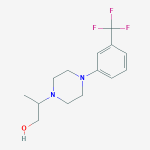 2-(4-(3-(Trifluoromethyl)phenyl)piperazin-1-yl)propan-1-ol