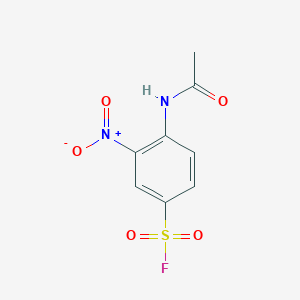 4-(Acetylamino)-3-nitrobenzenesulfonyl fluoride