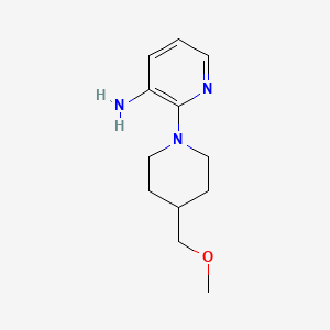 2-(4-(Methoxymethyl)piperidin-1-yl)pyridin-3-amine