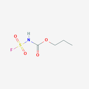 Propyl fluorosulfonylcarbamate