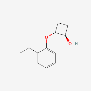 Rel-(1R,2R)-2-(2-isopropylphenoxy)cyclobutan-1-ol