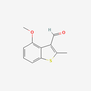 4-Methoxy-2-methylbenzo[b]thiophene-3-carbaldehyde