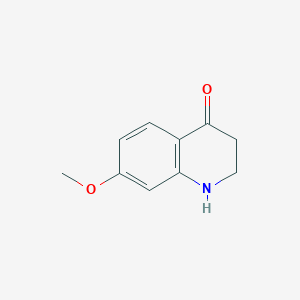 molecular formula C10H11NO2 B1335384 7-甲氧基-2,3-二氢喹啉-4(1H)-酮 CAS No. 879-56-1