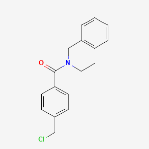 N-benzyl-4-(chloromethyl)-N-ethylbenzamide