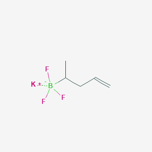 Potassium trifluoro(pent-4-en-2-yl)borate