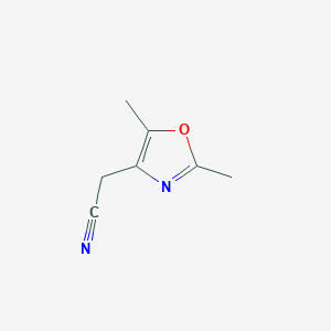 2-(Dimethyl-1,3-oxazol-4-yl)acetonitrile