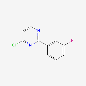 4-Chloro-2-(3-fluorophenyl)pyrimidine