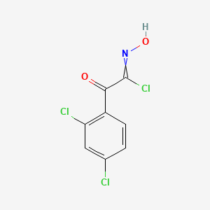 2-(2,4-Dichlorophenyl)-N-hydroxy-2-oxoacetimidoyl chloride