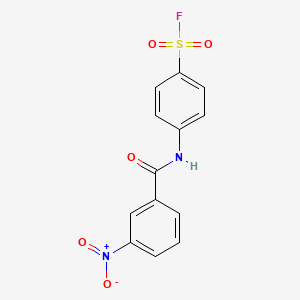 4-[(3-Nitrobenzoyl)amino]benzenesulfonyl fluoride