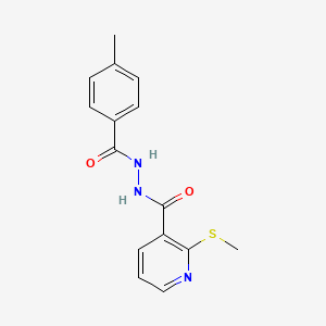 N'-(4-Methylbenzoyl)-2-(methylthio)nicotinohydrazide