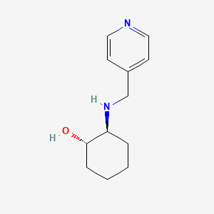 (1S,2S)-2-((Pyridin-4-ylmethyl)amino)cyclohexan-1-ol