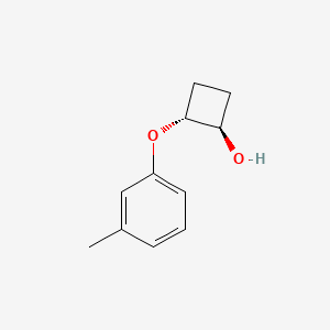 Rel-(1R,2R)-2-(m-tolyloxy)cyclobutan-1-ol