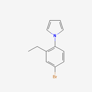 B1335451 1-(4-bromo-2-ethylphenyl)-1H-pyrrole CAS No. 383137-66-4