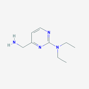 4-(aminomethyl)-N,N-diethylpyrimidin-2-amine