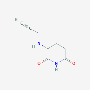 3-(Prop-2-yn-1-ylamino)piperidine-2,6-dione